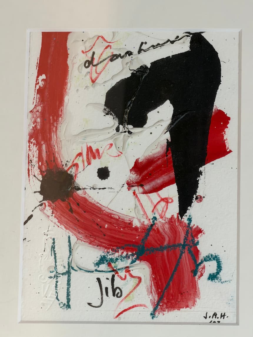 "Untitled (jib)" by Jack Hirshman